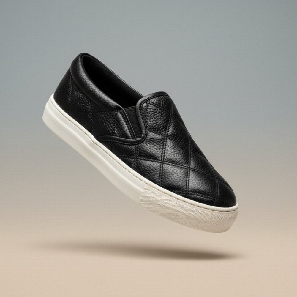 👟 Steve Madden Coulter Quilted Slip-On Sneakers | Women’s 6.5M | Casual Comfort